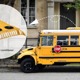 Carrier school bus ac units air conditioning for sale 6.6-7.5 meters bus