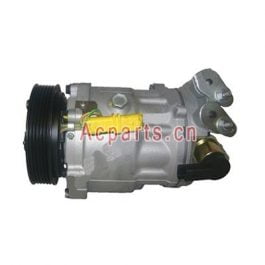 Sanden SD7C16 1303 1303F 1335 1335F AC Compressor and A/C Clutch Automotive Replacement Compressor Assembly for CITROEN C5 II