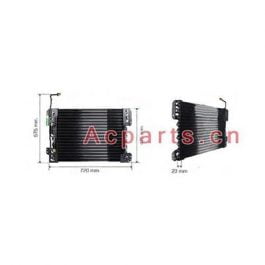 AC condenser in car For Mercedes Benz