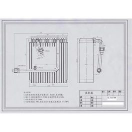 ACTECmax ac evaporator coil for HYUNDAI ATOZ 99-03 MAZDA