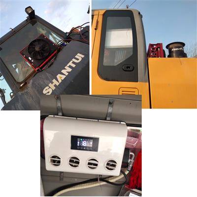 construction machine air conditioner