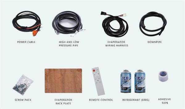 parking air conditioner accessories