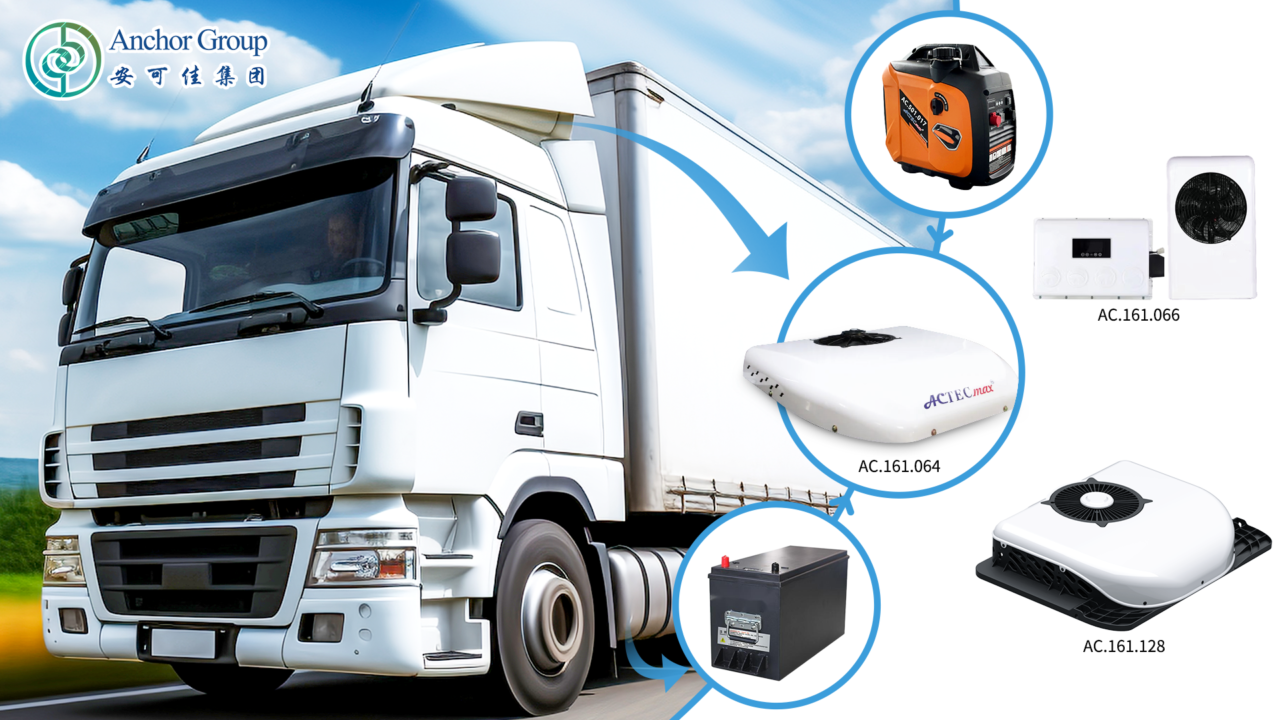 Roof-Mounted Air Conditioning Units For Trucks